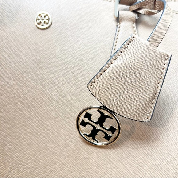 Tory Burch Camel Leather Tote Bag - Picture 9 of 11